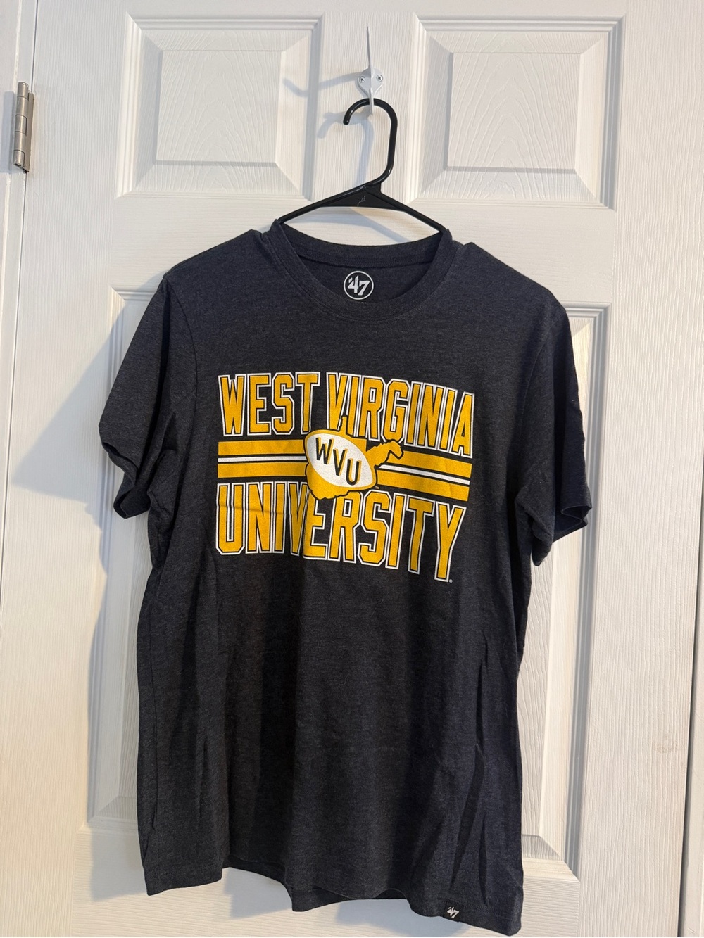 47 Brand West Virginia University Black & Gold Graphic Tee